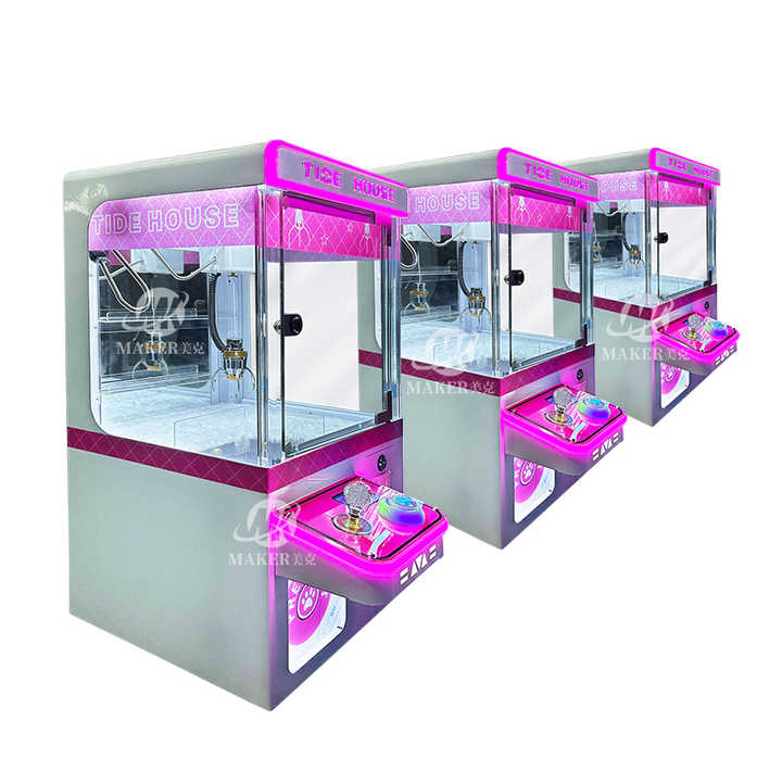 MAKER Colorful Custom Small Doll Gift Arcade Claw Crane Commercial Claw Machine for Children
