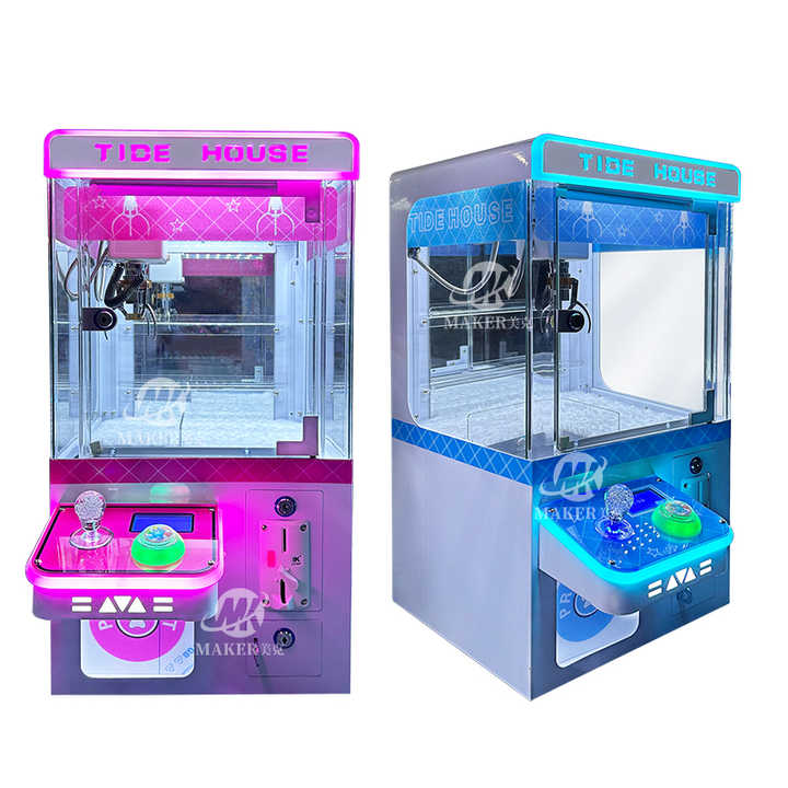 MAKER Colorful Custom Small Doll Gift Arcade Claw Crane Commercial Claw Machine for Children