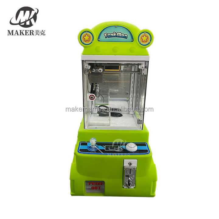 Doll Claw Crane Machines Toy Crane Game Small Toy Pick up Machine Plush Toy Mini Claw Machine Wooden Coin Operated Games