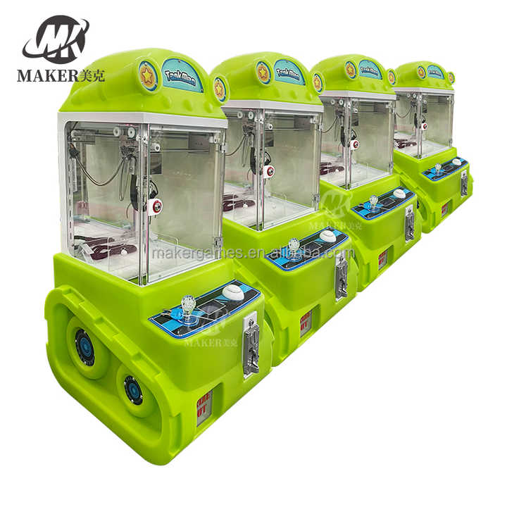 Maker Customized Mini Doll Claw Machine Coin Operated Game Machine Cheap Price Toy Plastic Arcade Game Machine