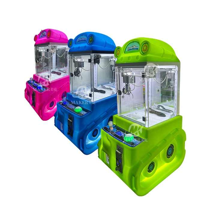 Maker Customized Mini Doll Claw Machine Coin Operated Game Machine Cheap Price Toy Plastic Arcade Game Machine