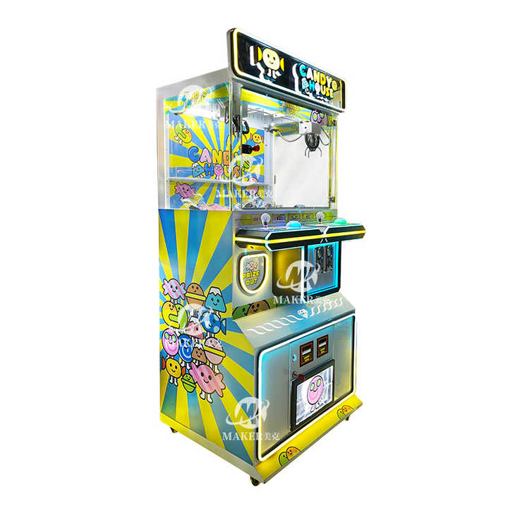 High Quality Factory Cheap Arcade Game Center Coin Operated Metal 2 Players Claw Game Doll Machine Mini Claw Crane Machine