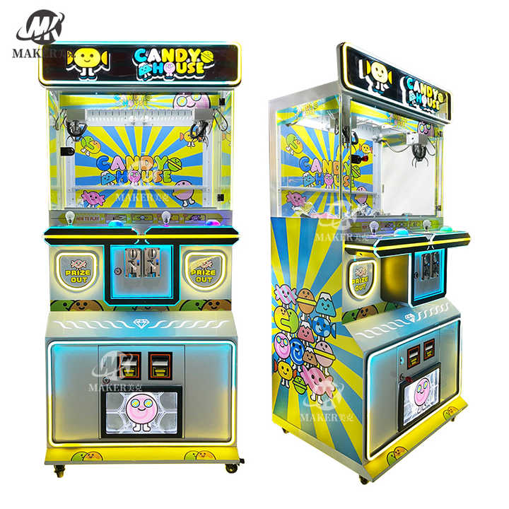 High Quality Factory Cheap Arcade Game Center Coin Operated Metal 2 Players Claw Game Doll Machine Mini Claw Crane Machine