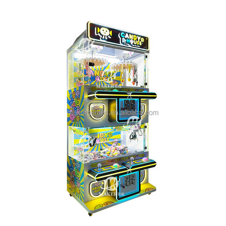 Factory Price Claw Crane Machine Toys Plush Coin Operated Toy Doll Machine Vending Mini Claw Machine for Kids