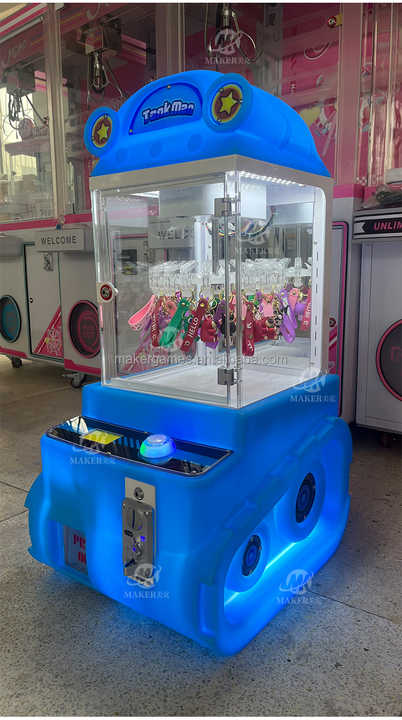 Maker Customized Mini Doll Claw Machine Coin Operated Game Machine Cheap Price Toy Plastic Claw Crane Machine