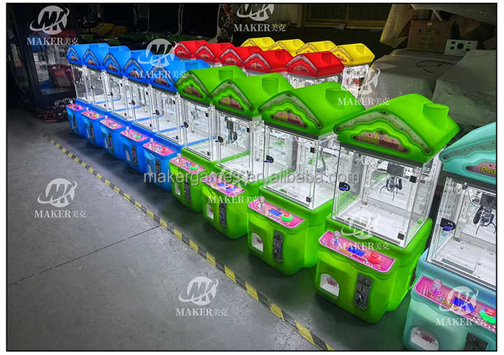 Maker Mini Claw Machine Toys Crane Arcade Cheap Doll Claw Crane Coin Operated Coin Operated Games