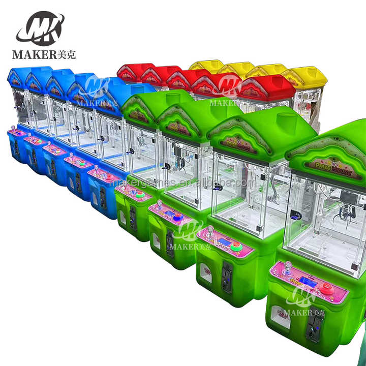 Maker Mini Claw Machine Toys Crane Arcade Cheap Doll Claw Crane Coin Operated Coin Operated Games