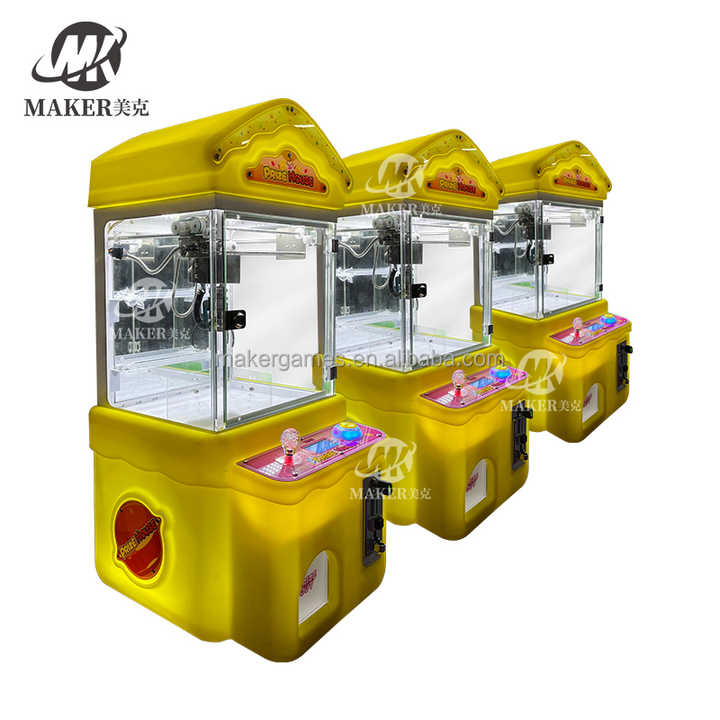 Excellent Offer Coin Operated Games Gift Arcade Claw Crane Toys Small Claw Machine for Kids
