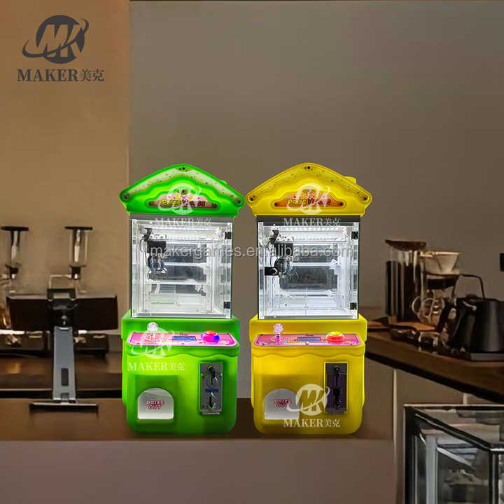 Excellent Offer Coin Operated Games Gift Arcade Claw Crane Toys Small Claw Machine for Kids