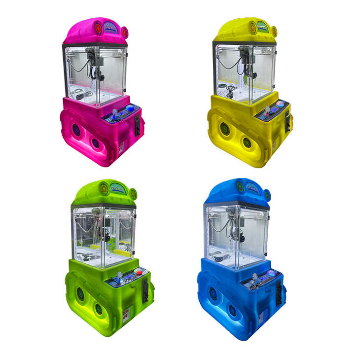 Factory Sales Arcade Game Center Coin Operated Metal Crane Claw Game Machine Mini Claw Doll Machine