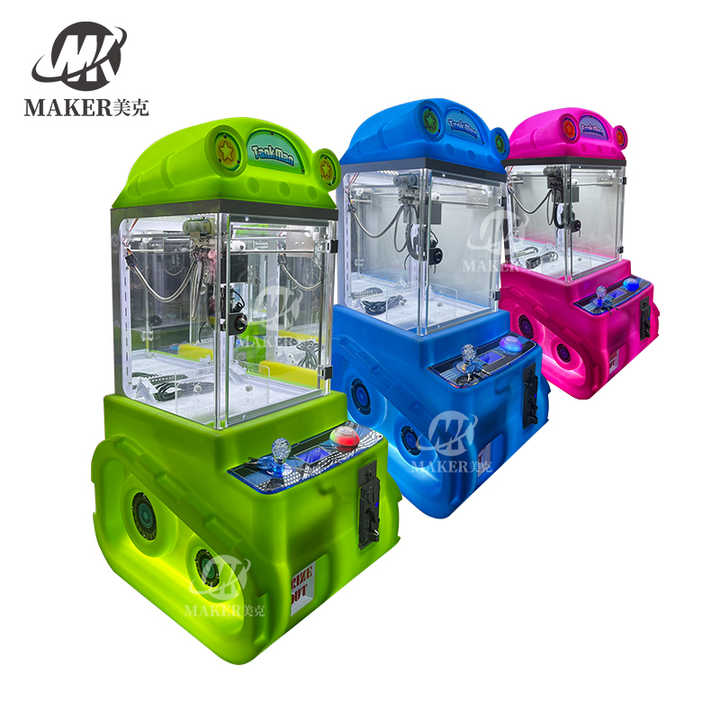 Factory Direct Sales Arcade Game Coin Operated Metal Crane Claw Game Doll Machine Mini Claw Machine