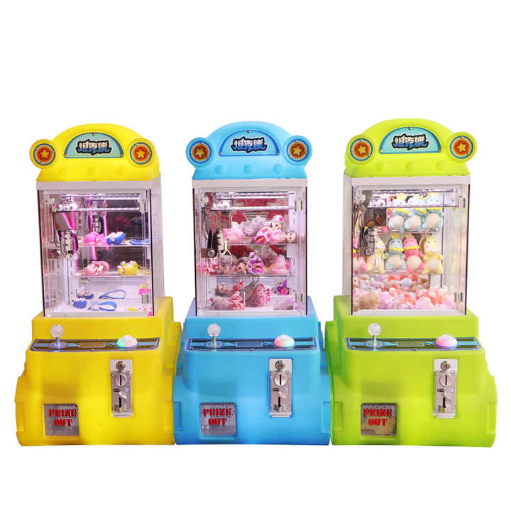 Cheap Arcade Game Center Crane Claw Crane Doll Machine Metal Coin Operated Games Mini Claw Doll Machine