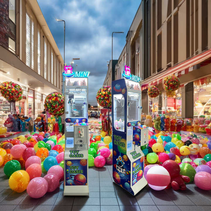 New Design Mini Claw Machine Coin Operated Games Claw Game Machine With Coin Acceptor