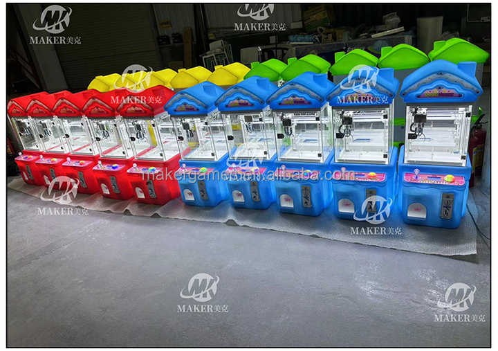 Cheap Plush Doll Toy Machine Playground Arcade Game Center Crane Claw Machine Coin Operated Mini Claw Crane Machine for Sale