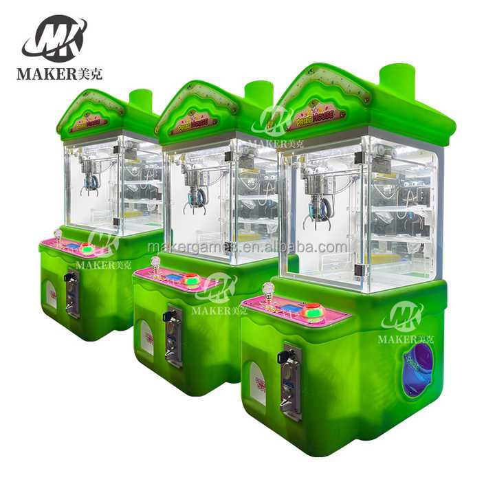 Good Price Coin Operated Prize Vending Out Toy Gift Game Arcade Mini Crane Claw Machine for Kids