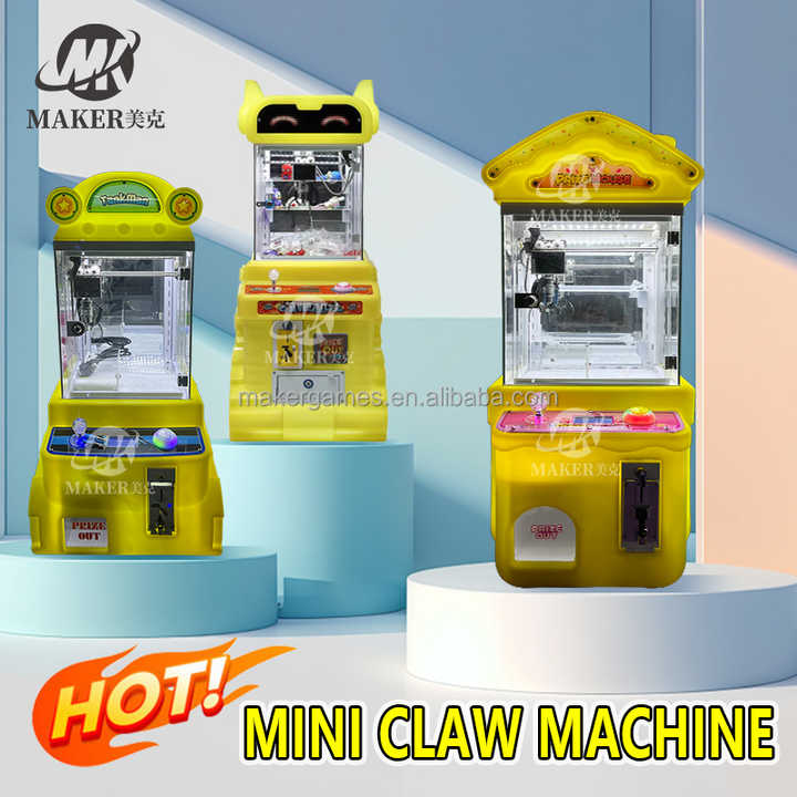 Manufacturers Direct Selling Cheap 1 Player Claw Crane Game Machine Luxurious Claw Machine New Design Claw Crane Game Machine
