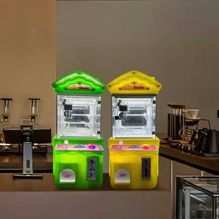 Lovely Mini Claw Crane Machine Coin Operated Arcade Game Mini Claw Machine Toys for Amusement Use