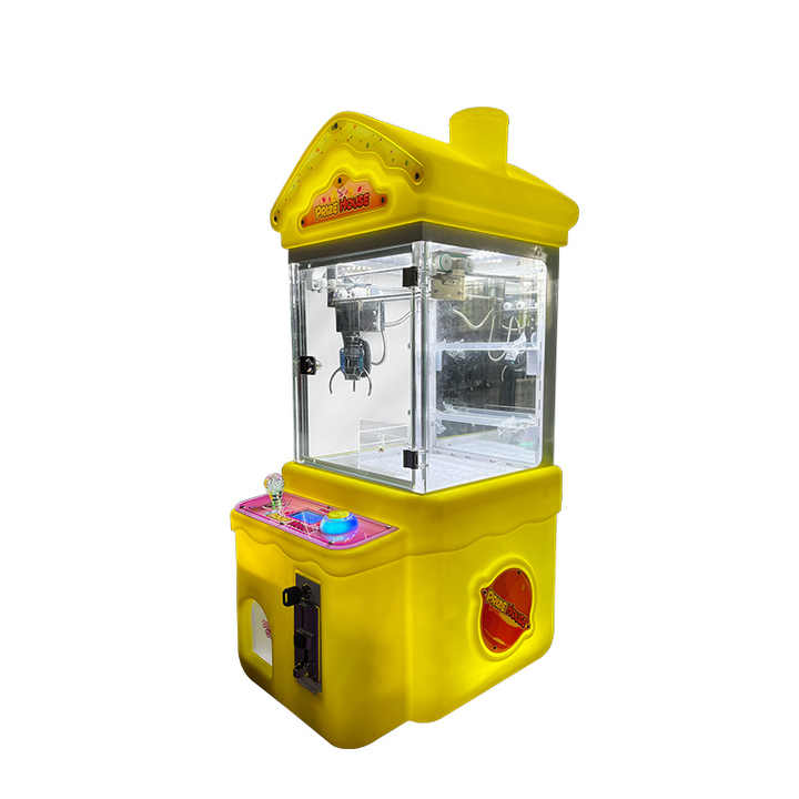 Lovely Mini Claw Crane Machine Coin Operated Arcade Game Mini Claw Machine Toys for Amusement Use