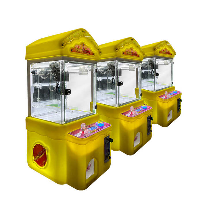 Lovely Mini Claw Crane Machine Coin Operated Arcade Game Mini Claw Machine Toys for Amusement Use