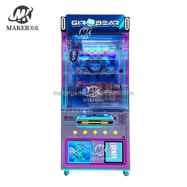New Coin Operated  Doll Machine Toy Gift Game Machine