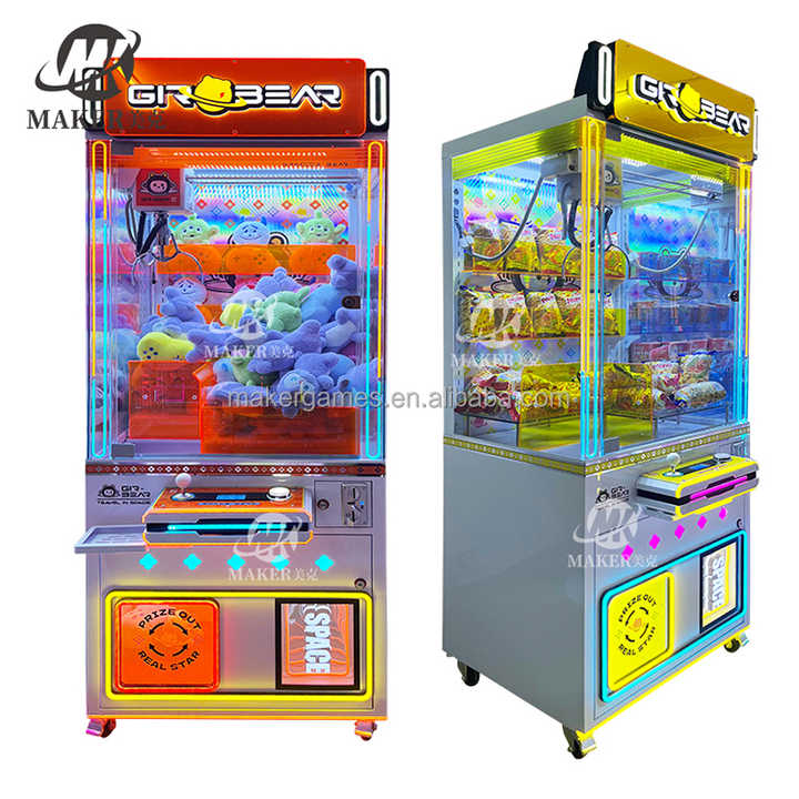 New Coin Operated  Doll Machine Toy Gift Game Machine
