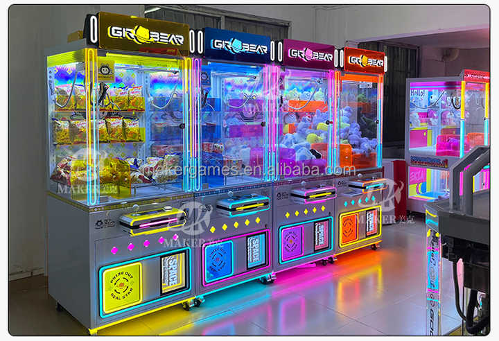 New Coin Operated  Doll Machine Toy Gift Game Machine