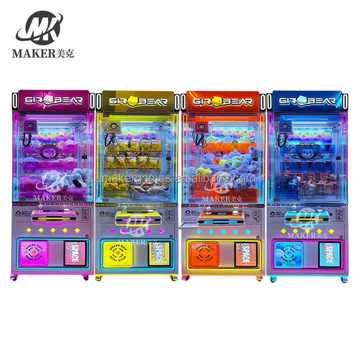 New Coin Operated  Doll Machine Toy Gift Game Machine