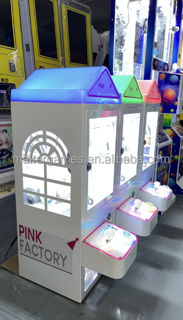 Factory Wholesale Coin Operated Games Toys Candy Vending Machines Mega Mini Claw Machine Arcade Small Cranes Doll Gift Machine