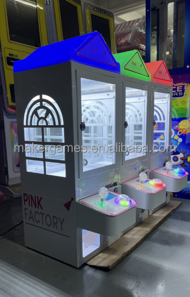 Factory Wholesale Coin Operated Games Toys Candy Vending Machines Mega Mini Claw Machine Arcade Small Cranes Doll Gift Machine