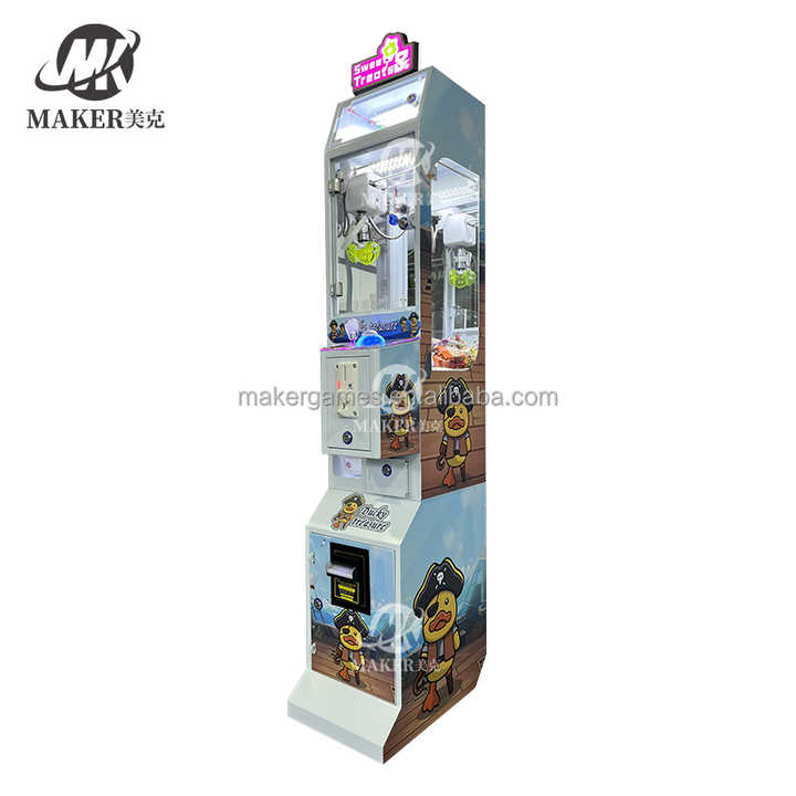 Mega Mini Claw Machine Small Toys Crane Vending Arcade Prizes Doll Gift  Coin Operated Game Machine with Bill Acceptor