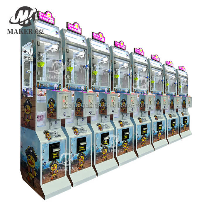 New Design Coin Operated Arcade Mini Doll Machine Claw Crane Grabber Prize Vending Out Toy Gift Game Machine