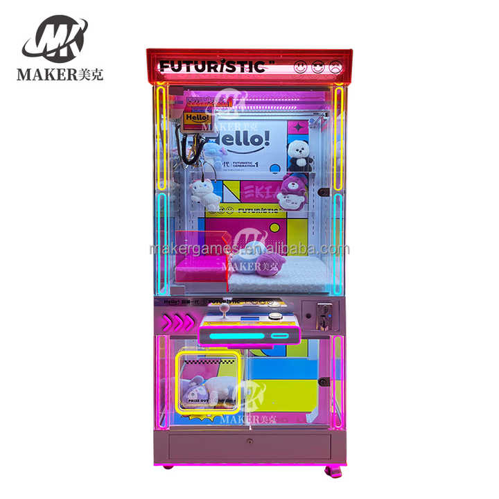 Newest High Quality Mini Claw Machine Coin Operated Crazy Doll Machine Claw Machine Arcade Game Toy Crane