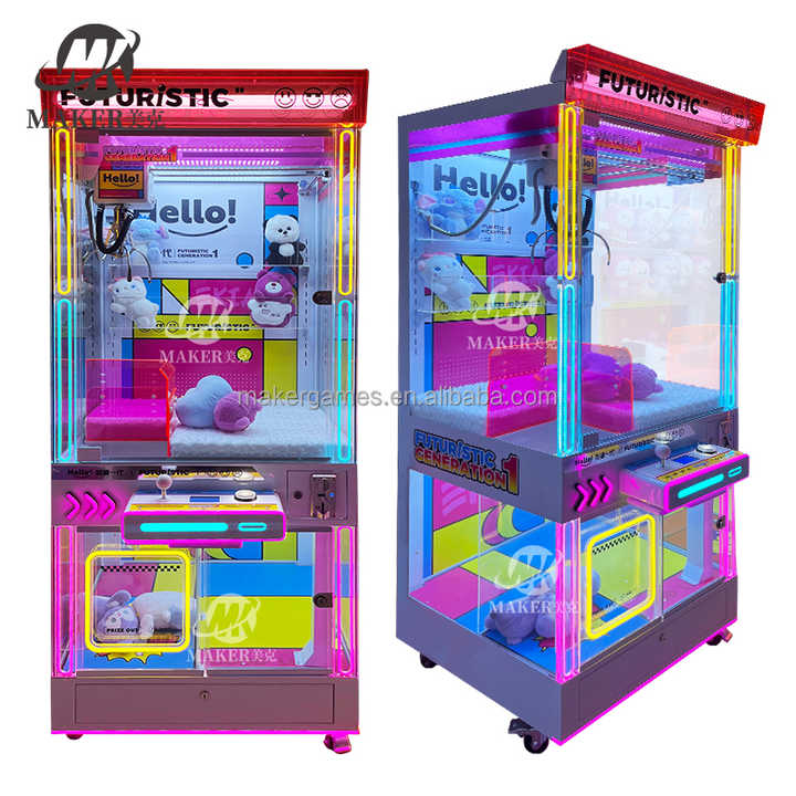Newest High Quality Mini Claw Machine Coin Operated Crazy Doll Machine Claw Machine Arcade Game Toy Crane
