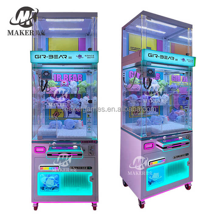 Hot Selling Coin Operated Game Machine Claw Crane Games STAR TIDE PLAY UFO Catchers Prize Vending Doll Machines