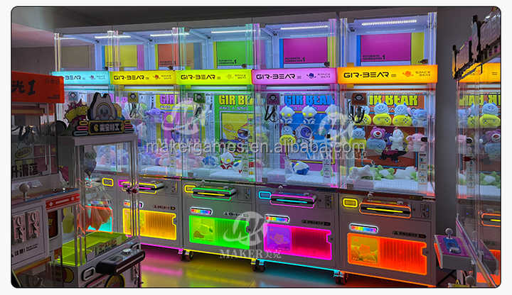 Hot Selling Coin Operated Game Machine Claw Crane Games STAR TIDE PLAY UFO Catchers Prize Vending Doll Machines