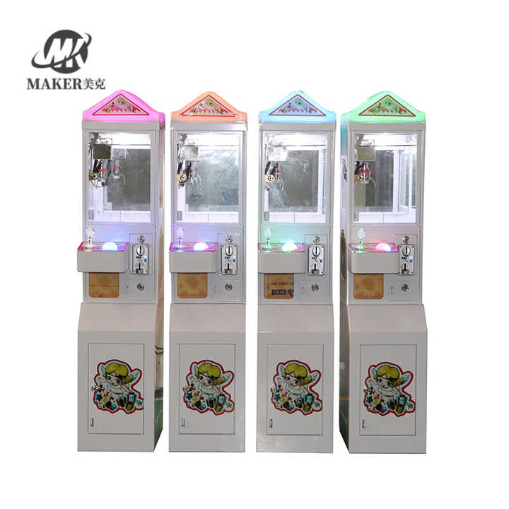 Coin Operated Games Small Toy Claw Crane Machine Mini Claw Machine for Shopping Mall