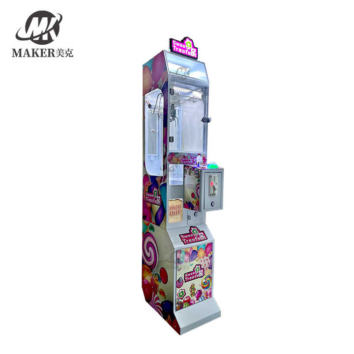 Wholesale Maker   Coin Operated Toys World Candy Vending Mini Claw Machine with Cash Bill Acceptor for Sale Claw Game Machine