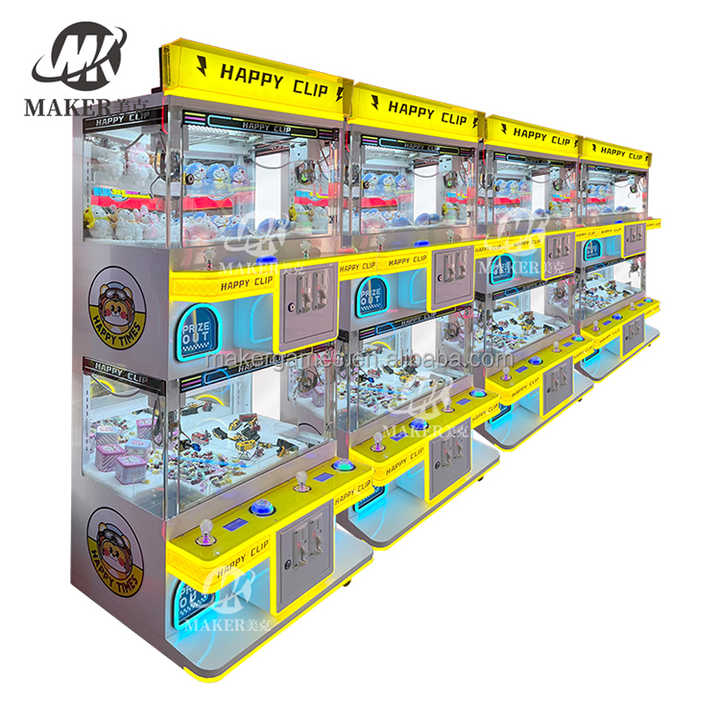 Wholesale Custom New Design Parent-Child Four Player Recreation Claw Arcade Game Machine Indoor Sports Entertainment