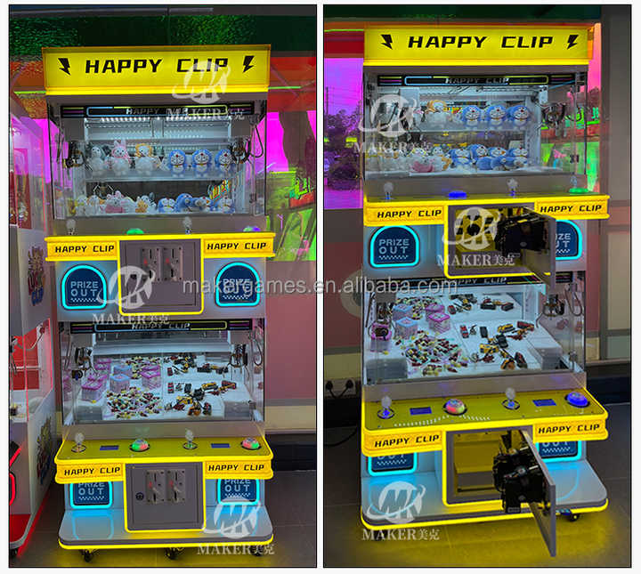Wholesale Custom New Design Parent-Child Four Player Recreation Claw Arcade Game Machine Indoor Sports Entertainment