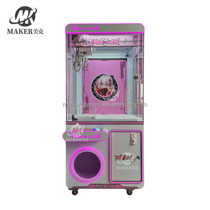 Factory Wholesale Mega Mini Crane Machine Custom Coin Operated Mini Claw Machine Doll Machine