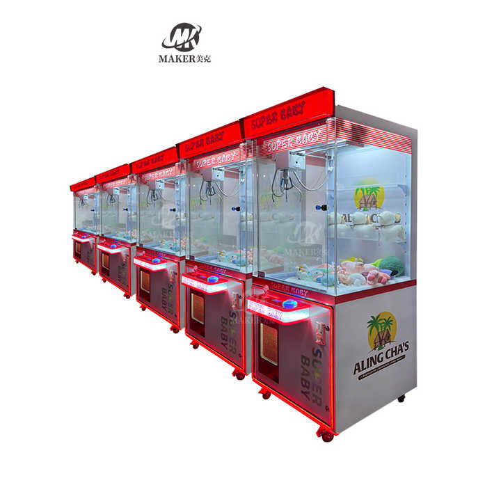 Wholesale Cheap Promotion Claw Machine Custom Coin Pusher Doll Plush Toys Claw Crane Machine for Sale