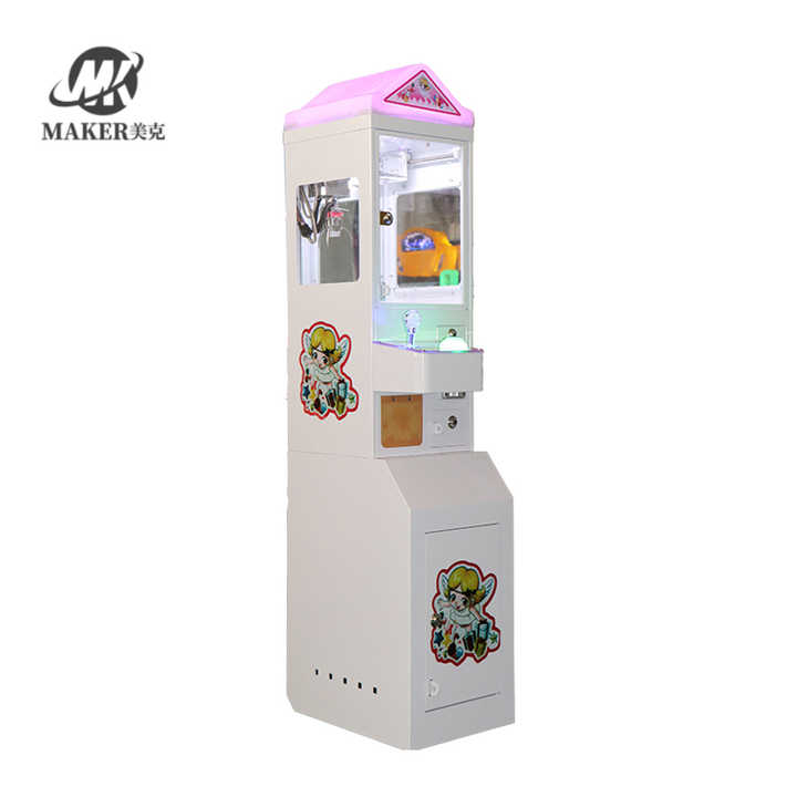 White Appearance Electric Games Gift Machine Coin Operated Crane Claw Machine for Sale