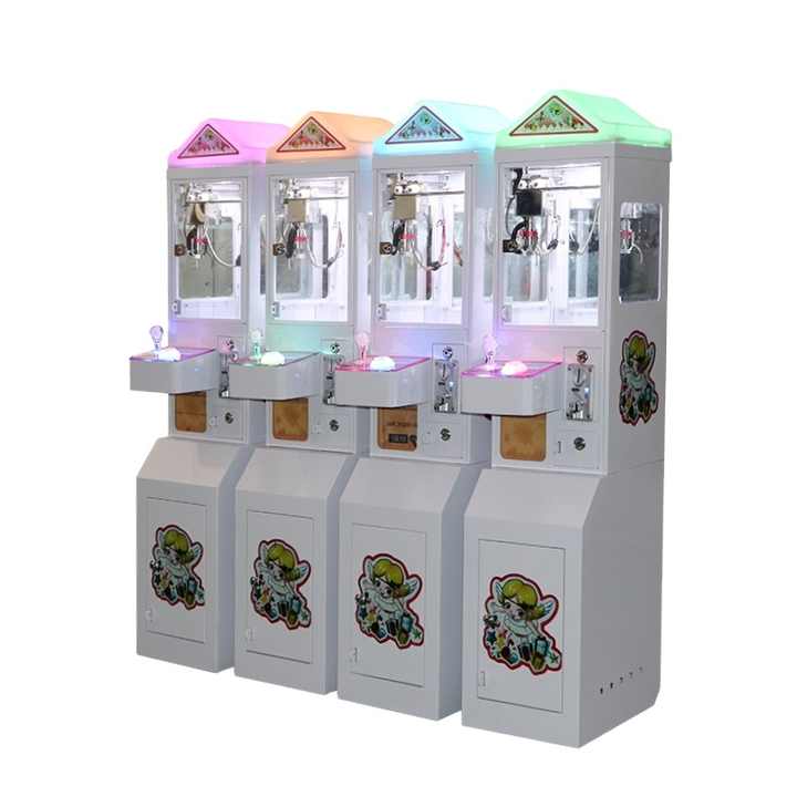 Multi-Color Arcade Game Toy Gift Machines Voltage 200v Mini Claw Crane Machine for Sale