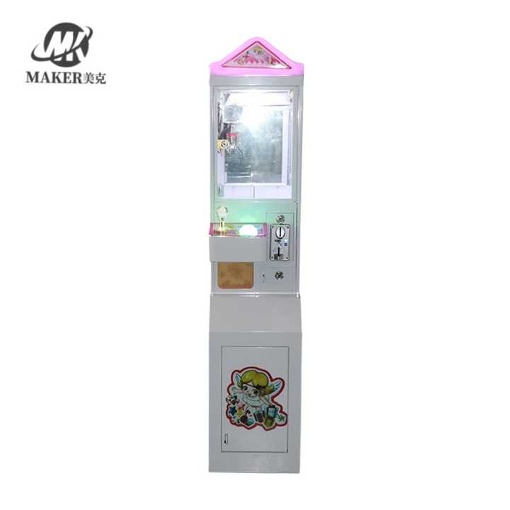 Multiple Colorful Game Coin Operated Gift Machines Small Crane Claw Toy Vending Machine