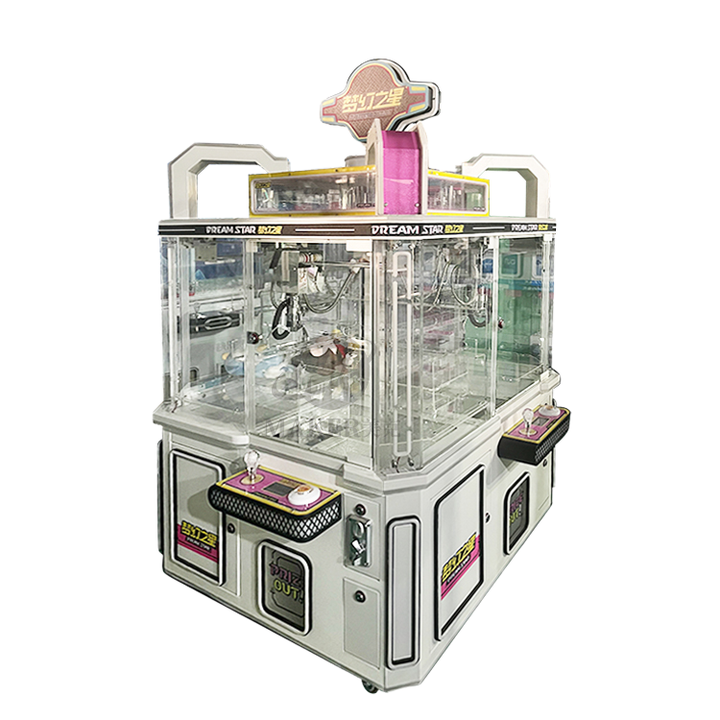 Cheap Doll Crane Claw Machine Ordinary Four Person Toy Coin Operated Crane Claw Machine