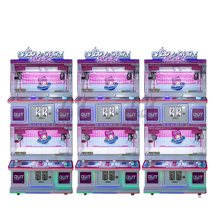 Electric Games Clip Doll Parent-Child Four Player Claw Crane Machine Gift Claw Machine Arcade Game Toy Crane