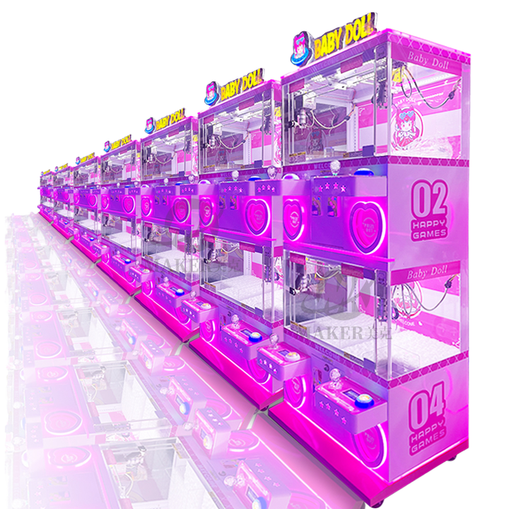 Parent-Child Four Player Crane Claw Machine Toy Coin Operated Gift Claw Crane Game Machine