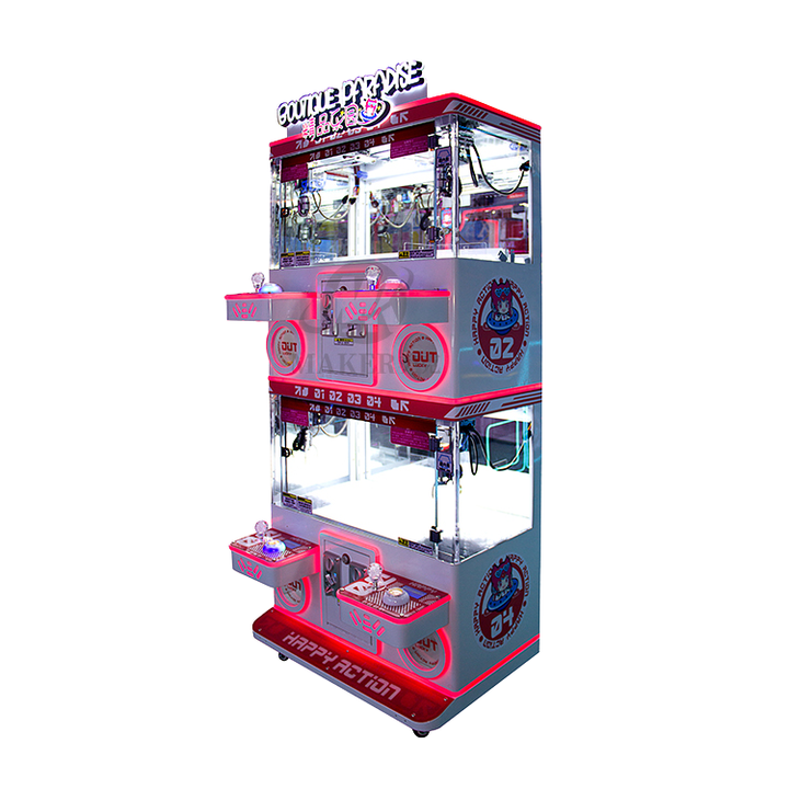New Prize Arcade Game Machine Parent-Child Four Player Claw Machine Arcade Gift Game Machine