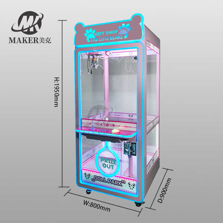 Coin Operated Toy Grabbing Machine Arcade Kids Claw Machine Crane Machine for Sale