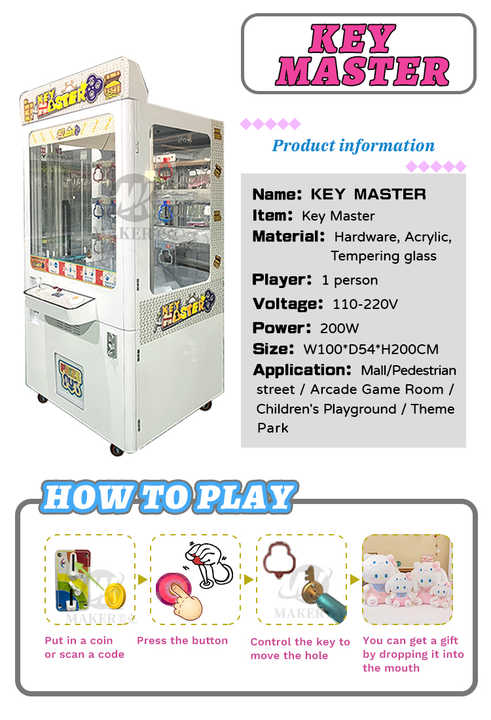 Hot Selling Tempering Glass Claw Plush Toys Crane Vending Machine Toy Crane Machine for Mall